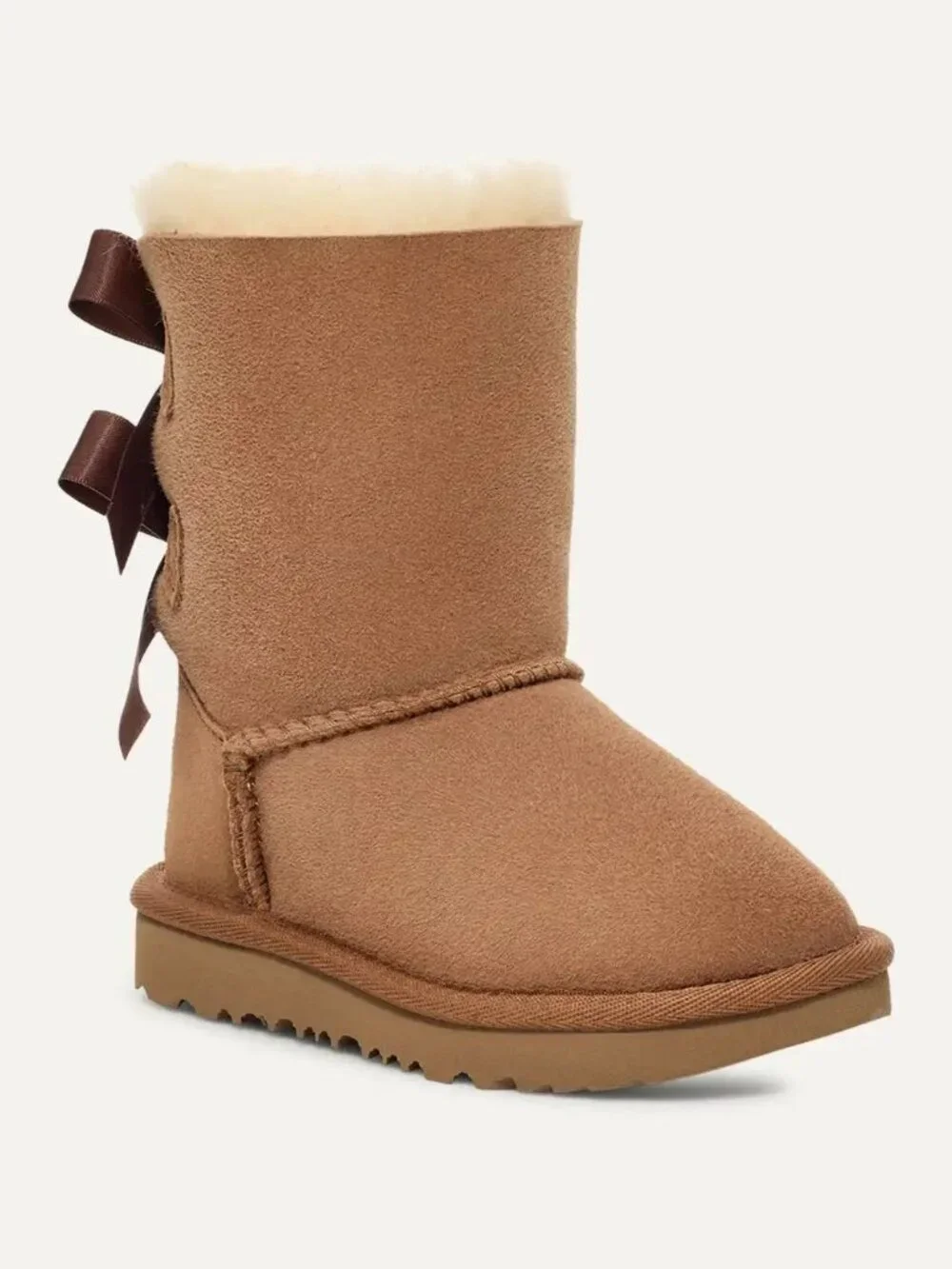 UGG Toddlers' Bailey Bow II Boots Chestnut Brown size 9T